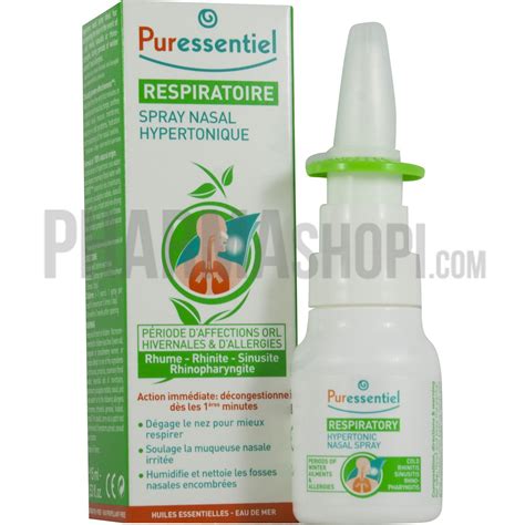 Puressentiel Spray Nasal Hypertonique Puressentiel Respiratoire Spray