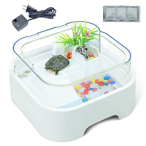 Buy Complete Terrarium Turtle Tank Kit For Turtles Includes Basking