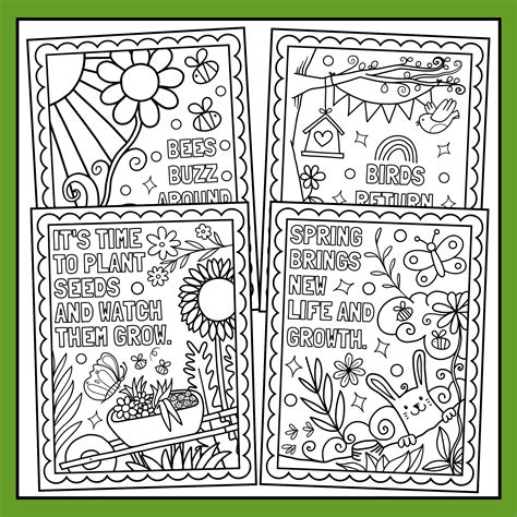 Spring Coloring Pages Spring Coloring Sheets Spring Break Coloring