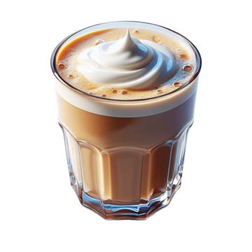 Capuchino De Caramelo Con Crema Batida Vaso De Licor Baileys Hielo