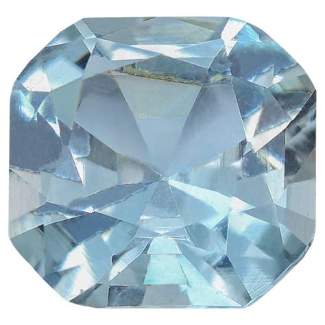 Natural Sea Blue Loose Aquamarine 4 80 Carats Aquamarine Stone