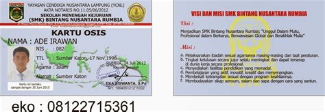 Cara Membuat Kartu Osis Ms Word Terbaru Dari Ku