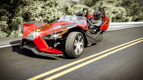 Polaris Unveils Slingshot Wheeler Car Body Design