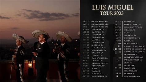 Luis Miguel Anuncia Fechas De Su Gira En México Video