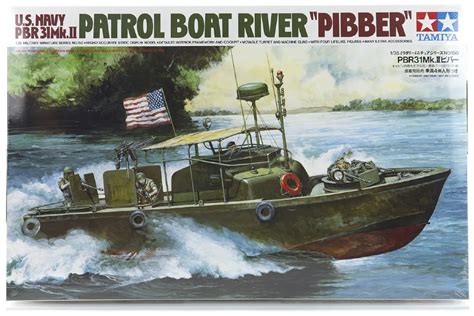 Tamiya U S Navy Pbr Mk Ii Patrol Boat River Pibber Scaled