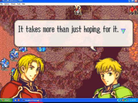 Forde Talk Franz Support C Fire Emblem 8 VBA YouTube