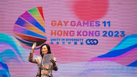 Gay Games Hong Kong Delivers Rainbows Despite Political Clouds Bbc