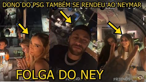 PSG DEU FOLGA PRO NEYMAR OLHA O QUE ELE FEZ YouTube