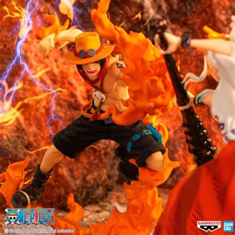 One Piece Senkouzekkei Portgas D Ace Azgundam Figure