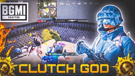 Clutch God Bgmi V Gameplay Bgmi Best Sensitivity Video God