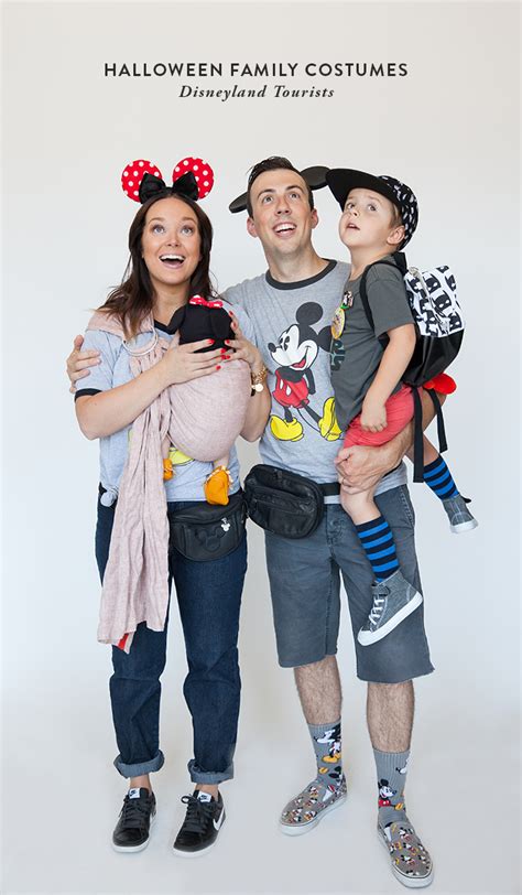 Halloween Family Costumes: Disneyland Tourists - Say Yes