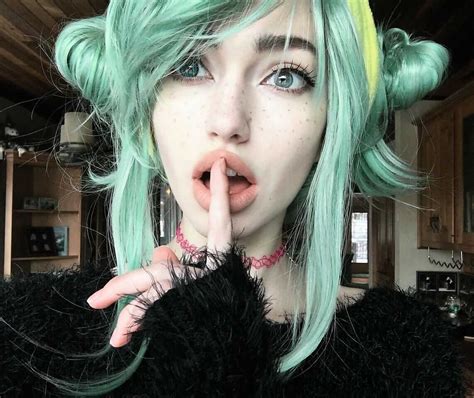 Green Pastel Hair Color