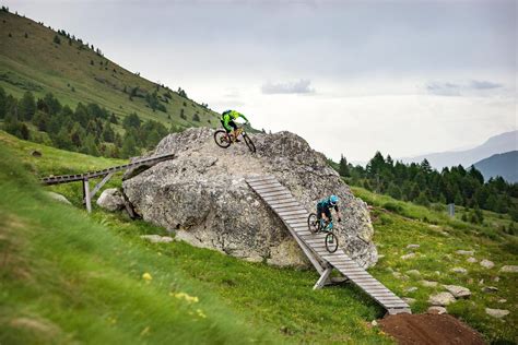 Descente embarquée sur l Upper Way de Val di Sole VTT