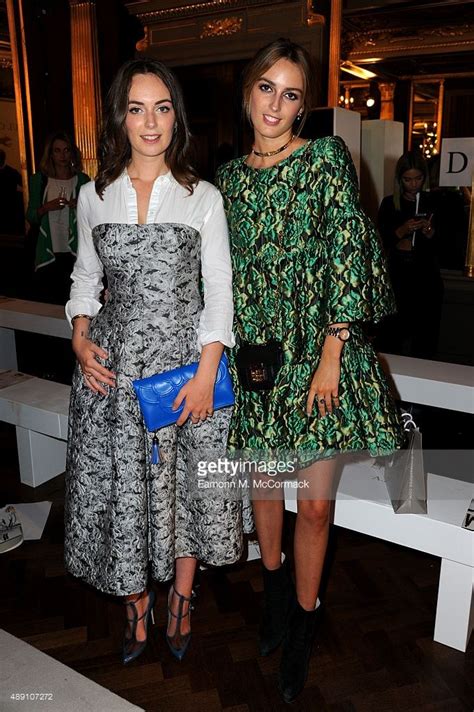 Lady Eliza Manners And Lady Alice Manners Attend The Paul Costelloe