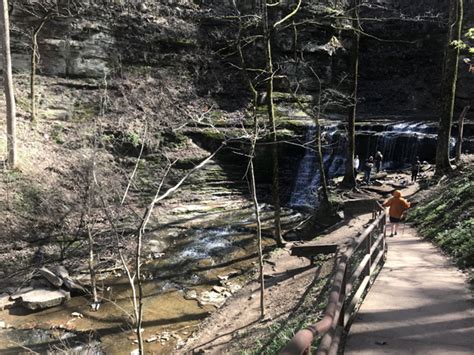 Jackson Falls Beautiful Natural Feature Flows Just Off Of Natchez