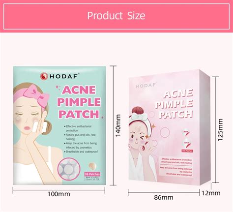 Oem Hydrocolloid Acne Patch Salicylic Acid Pimple Patches Healing Acne