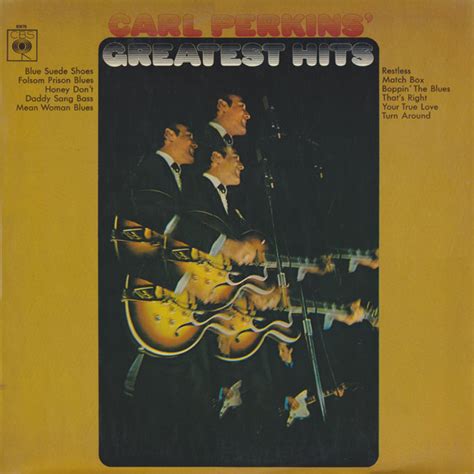 Carl Perkins – Carl Perkins' Greatest Hits (1969, Vinyl) - Discogs