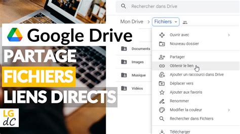 Google Drive Partager Des Fichiers En Liens Directs Acc S Sans