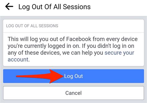 How To Log Out Of Facebook On All Your Devices At Once