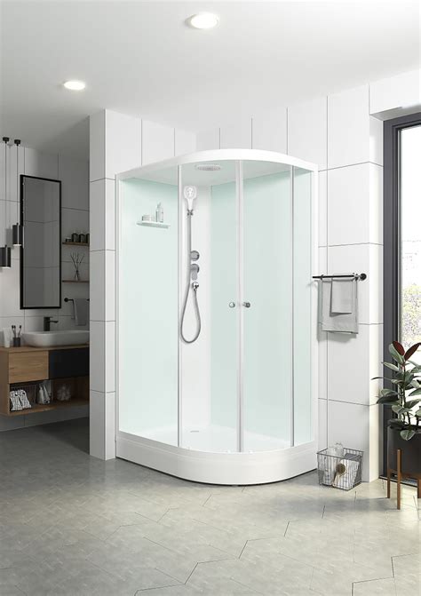 Душевая кабина Domani-Spa Delight Slim угловая правосторонняя 120х80 ...
