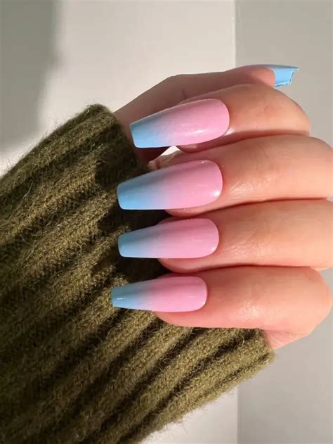 Baby Blue Ombre Nail Designs For That You Ll Love