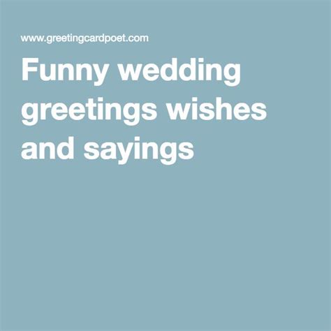 Funny Wedding Messages Quotes - ShortQuotes.cc