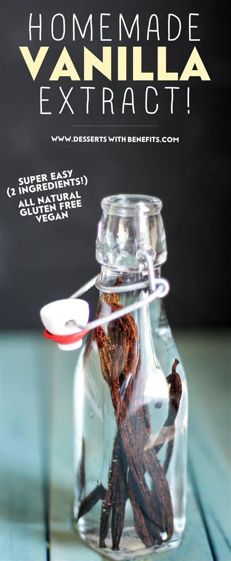 How To Make Vanilla Extract At Home Homemade Vanilla Extract Recipe
