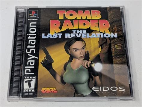 Tomb Raider The Last Revelation PS1 PlayStation 1 Complete Black Label ...