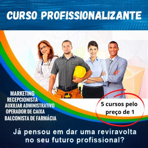 Cursos Profissionalizantes Pelo Pre O De