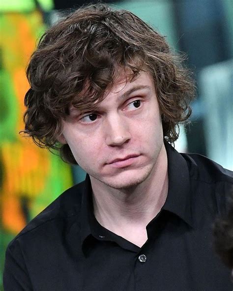 Pin De Em Evan Peters Evan Peters Amo Seu Cabelo