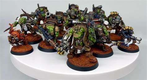 Ork Kill Team Kommandos Completed 40K Blog