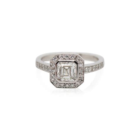 Asscher Cut Diamond Ring R F Moeller Jeweler