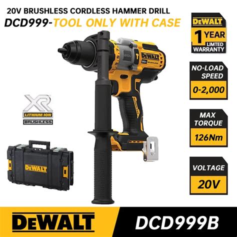 Dewalt Taladro De Impacto Sin Escobillas Dcd Herramienta El Ctrica