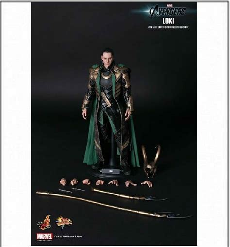 LOKI Figure MMS THE AVENGERS HOT TOYS Cawette Jones