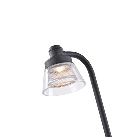 Harbor Breeze 150 Lumen 24 Watt Black Low Voltage Hardwired Integrated Led Outdoor Path Light