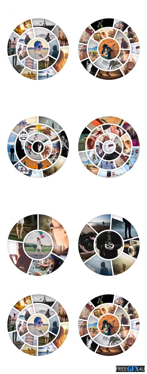 Circle Photo Frame Templates Free Download Freegfx4u