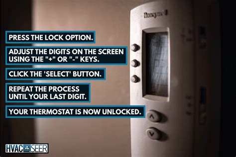 How To Unlock Honeywell Pro Series Thermostat