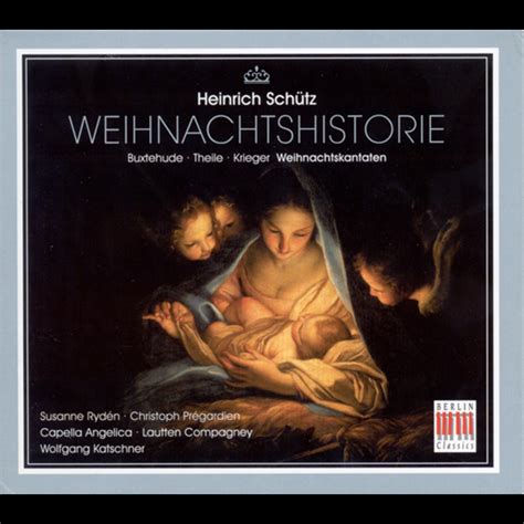 Schütz Buxtehude Krieger Theile Christmas Cantatas Album by