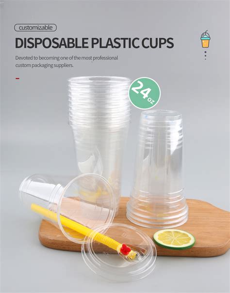 Wholesale Custom Logo Printed Oz Disposable Plastic