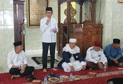 Pj Walikota Palembang Ratu Dewa Imbau Pengurus Masjid Perhatikan Dan