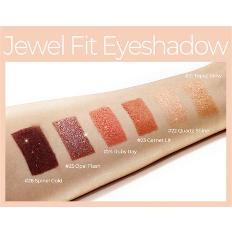 Jennyhouse Jewel Fit Eye Shadow G Variants Of Dazzling Shimmer And