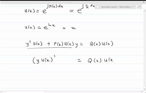 Solved Resolver Una Ecuaci N Diferencial Lineal De Primer Orden En Los