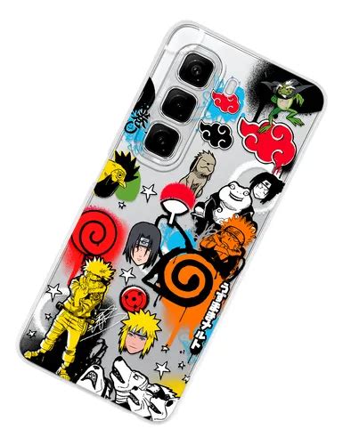 Funda Para Infinix Shonen Jump Shippuden Ninja Case Naruto Funny Hot 50 Pro Envío gratis