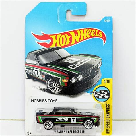 Jual Hot Wheels Hotwheels Reguler Bmw Csl Race Car Shopee Indonesia