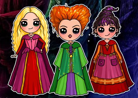 Hocus Pocus Draw So Cute