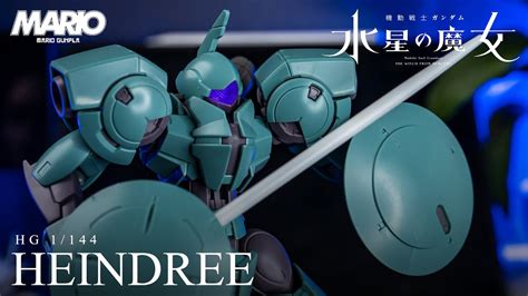 Gundam HG 1 144 Heindree Gunpla So Cute ASMR Speed Build 4K