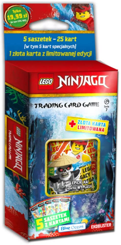 Lego Ninjago TCG Seria 7 Seabound 5 Saszetek Z Kartami