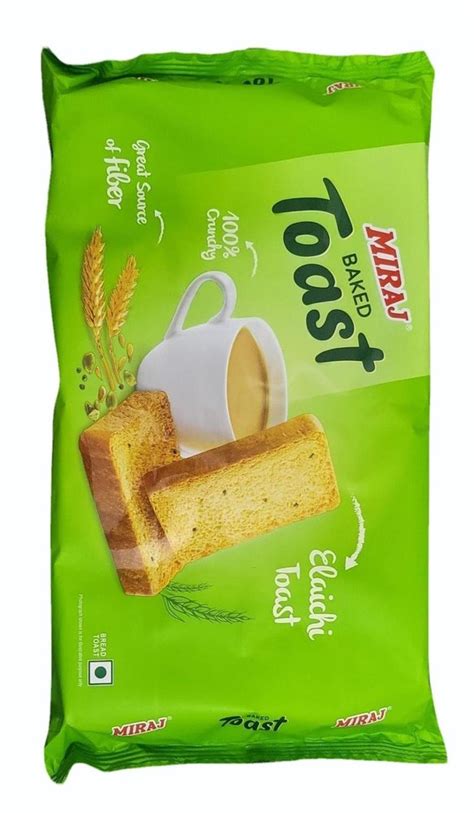 Miraj Baked Elaichi Toast Packaging Type Packet Packaging Size