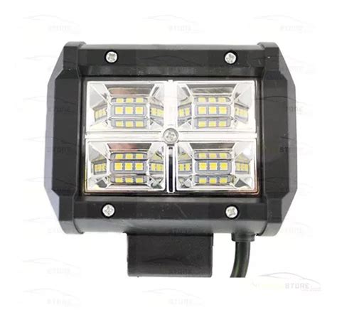 Barra Faro Dually Leds Fijo Estrobo Bicolor Blanco Mbar Meses Sin