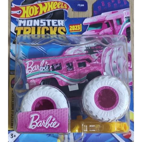 Hot Wheels Monster Trucks Barbie HNW11 Shopee Brasil